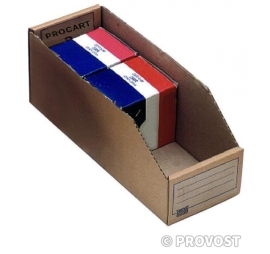 Bacs carton Procart standard 300 x 160 mm - Lot de 50 PROVOST