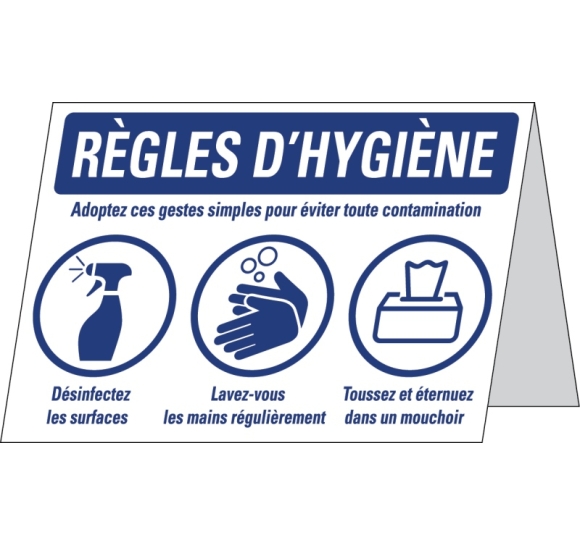 chevalet règles d'hygiène