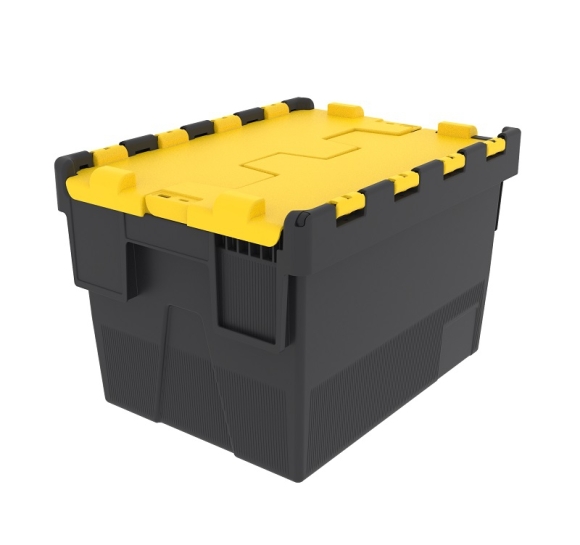Bac navette - 400x300x264 mm 300 JAUNE 400 35 22 1,77 COQUILLE 363/345 x 270/252x 245 264 162 Vendu par multiple de 8 pièces
