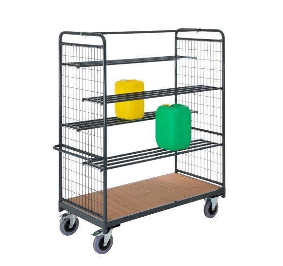 Chariot grande hauteur pour charges volumineuses