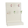 Rayonnage gondole pour magasins Promag 3 simple face fond perforé