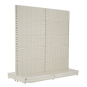 Rayonnage gondole pour magasins Promag 3 double face fond perforé