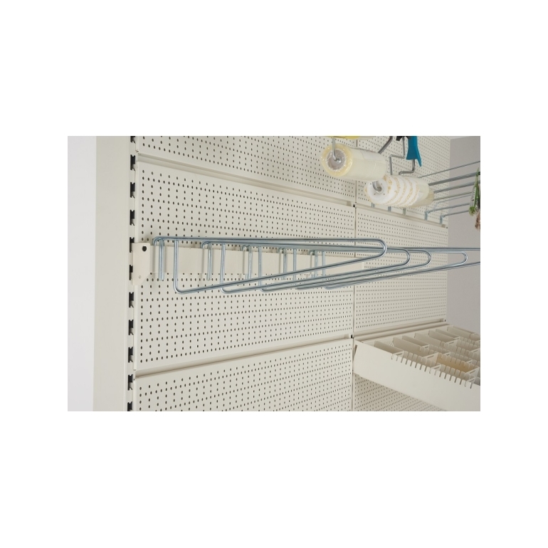 Barre de charge pour rayonnage de magasin