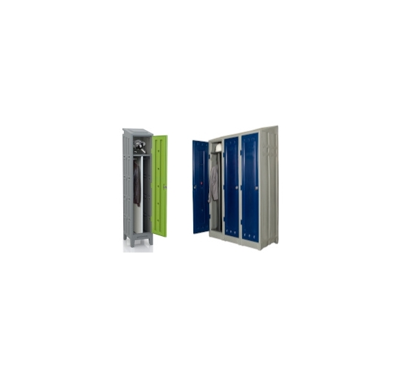 Vestiaires plastiques PEHD
