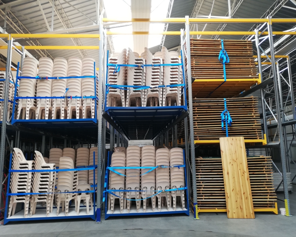 Palettes Plastiques Emboîtables 30x30cm à 100x60cm - HDPE 2500kg Capacity - Pour Stockage Professionnel