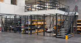 Plateforme et cloisons
							                    